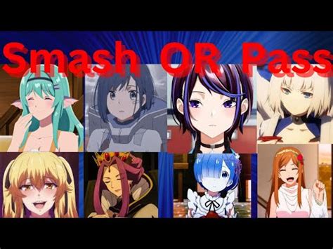 anime waifu smash or pass|smash or pass anime version.